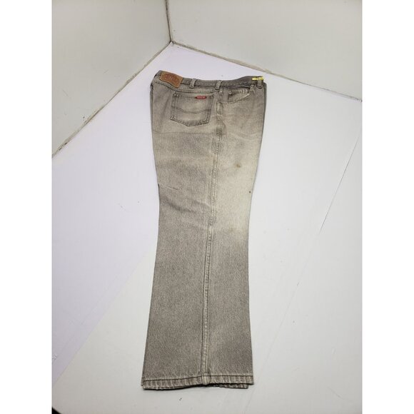 Vtg Dickies Branders Mens Smokey Gray Loose Denim Light Wash Jeans Size 42X30 - Picture 1 of 9
